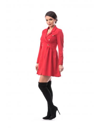 Rochie tip sacou Elise Red